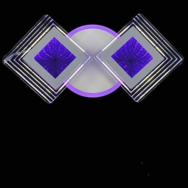 Потолочный светодиодный светильник ЭкономСвет 51252/2+1WT RBP+3D