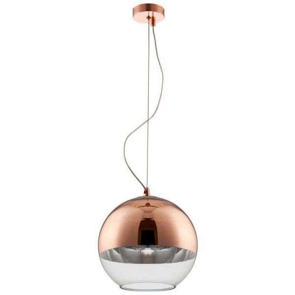 Подвесной светильник Crystal Lux Woody SP1 D300 Copper Woody