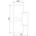 Светильник садово-парковый Liberty 35124/U серый/белый Elektrostandard