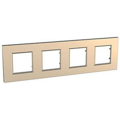 Рамка 4-ая SE Unica Quadro Медь MGU6.708.56