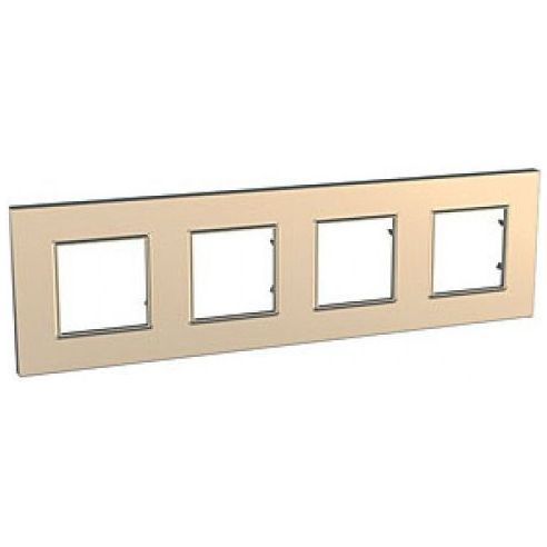 Рамка 4-ая SE Unica Quadro Медь MGU6.708.56