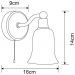 Светильник настенный Arte Lamp A2944AP-1CC