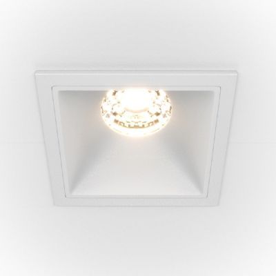 Встраиваемый светодиодный светильник Maytoni Technical DL043-01-10W4K-SQ-W