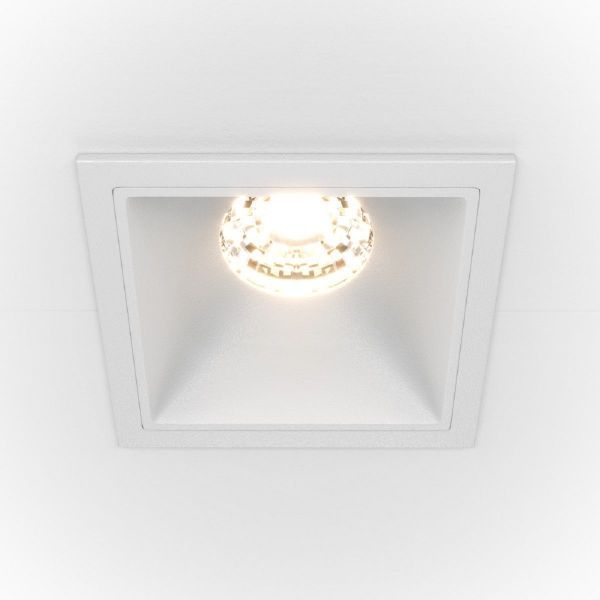 Встраиваемый светодиодный светильник Maytoni Technical DL043-01-10W4K-SQ-W