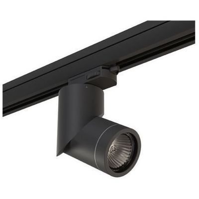 Трековый трехфазный светильник A3T051017 черный Illumo F Lightstar