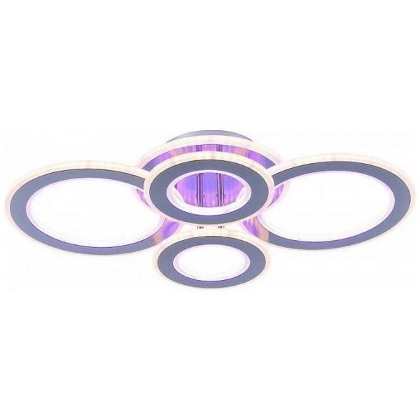 Светодиодная люстра Profit Light 8005/2+2 NKL (BL+YL)