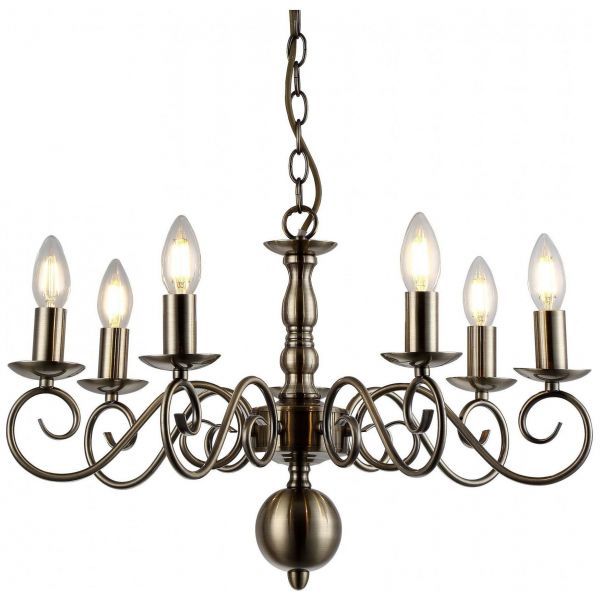 Люстра Arte Lamp A1129LM-7AB