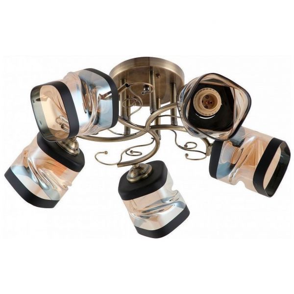 Люстра Linvel LV 9305/5 Рей Бронза E27