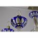 Хрустальная люстра 1308/12+6/360/2d G Cl/Clear-Blue/H-1I Bohemia Ivele Crystal