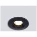 Встраиваемый светодиодный светильник Elektrostandard 9903 LED 3W 3000K COB BK черный