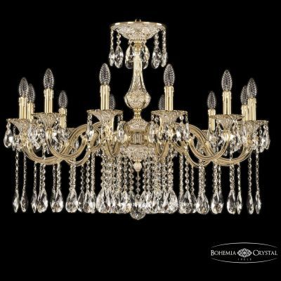 Люстра бронзовая 72101/12/300 A GW Bohemia Ivele Crystal