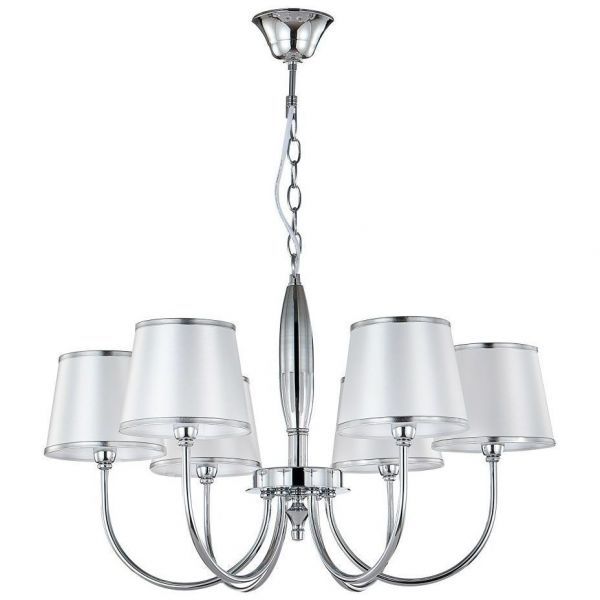 Подвесная люстра Crystal Lux FAVOR SP6 CHROME Favor