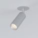 Diffe светильник встраиваемый серебряный 8W 4200K 25039/LED Elektrostandard