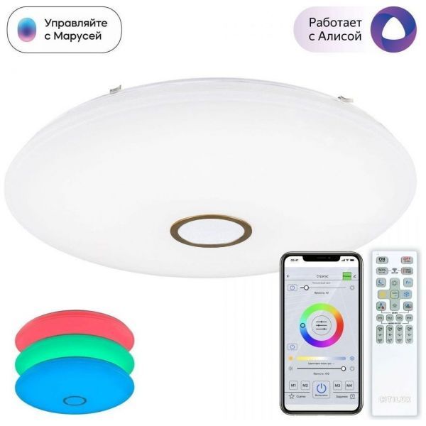 Потолочный светодиодный светильник Citilux CL703A143G