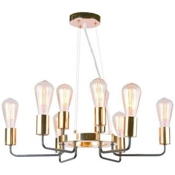 Люстра Arte Lamp A6001LM-9BK