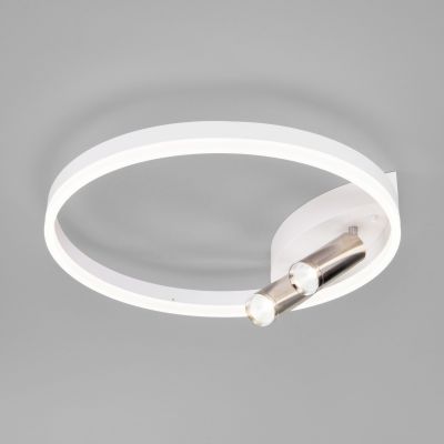 Умный потолочный светильник Eurosvet Luminari 90247/3 белый/хром Smart