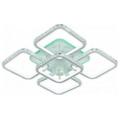 Потолочный светодиодный светильник 8010/4+1 WHT 320W+8W RGB белый Profit Light