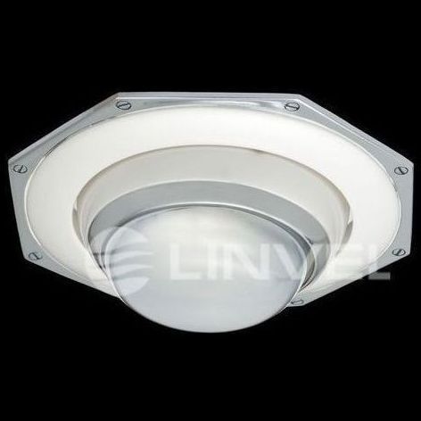 Светильник встраиваемый Linvel 305 PS/N R-50 многогран жем.сереб/ник