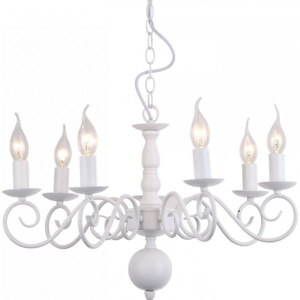 Люстра Arte Lamp A1129LM-7WH