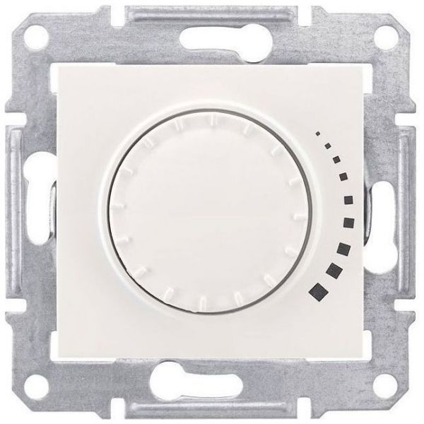 Светорегулятор поворотно-нажимной Schneider Electric Sedna Бежевый 60-500Вт, для л/н и г/л с обмот. трансформатором