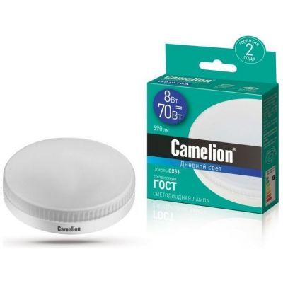 Светодиодная лампа Camelion LED8-GX53/865/GX53