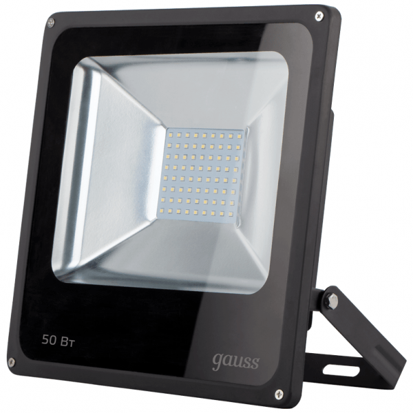 Прожектор светодиодный Gauss 613100350 LED 50W IP65 6500К черный