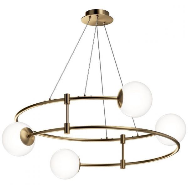 Подвесная люстра Maytoni Balance MOD317PL-04G