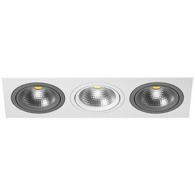Встраиваемый точечный светильник i836090609 белый/серый Intero 111 Lightstar
