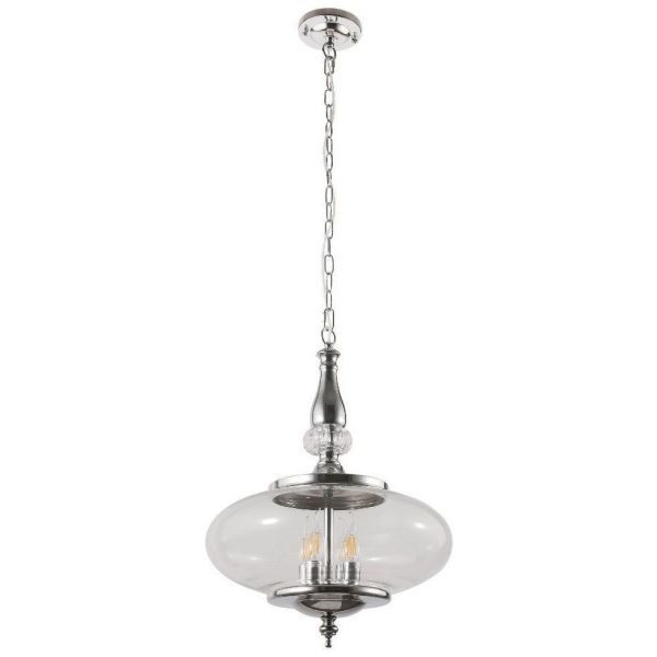 Светильник подвесной Crystal Lux MIEL SP4 CHROME
