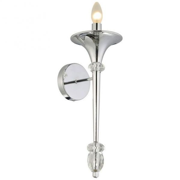 Бра Crystal Lux MIRACLE AP1 CHROME