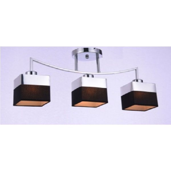 Люстра Linvel LV 9243/3 Висла хром/черный