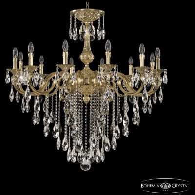 Люстра бронзовая 72101/12/360 B G Bohemia Ivele Crystal