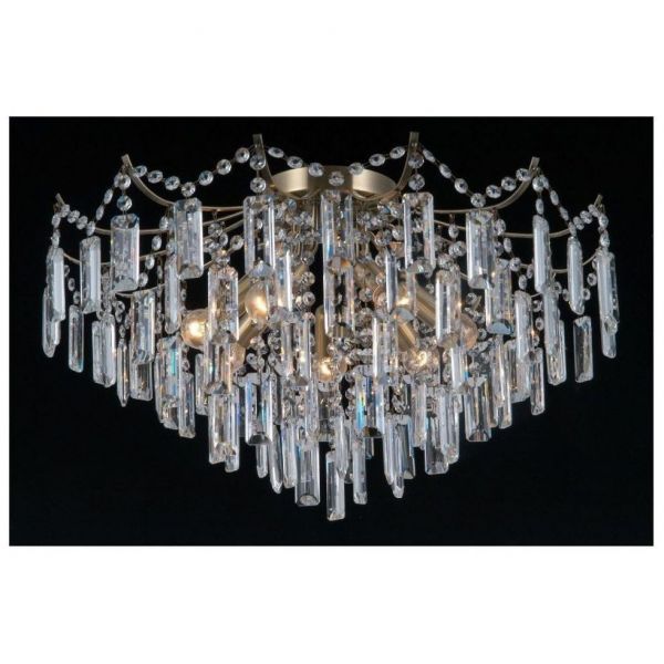 Люстра хрустальная 15541/7AB+CL ЭкономСвет