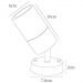 Уличный настенный светильник Arte Lamp Mistero A3304AL-1WH