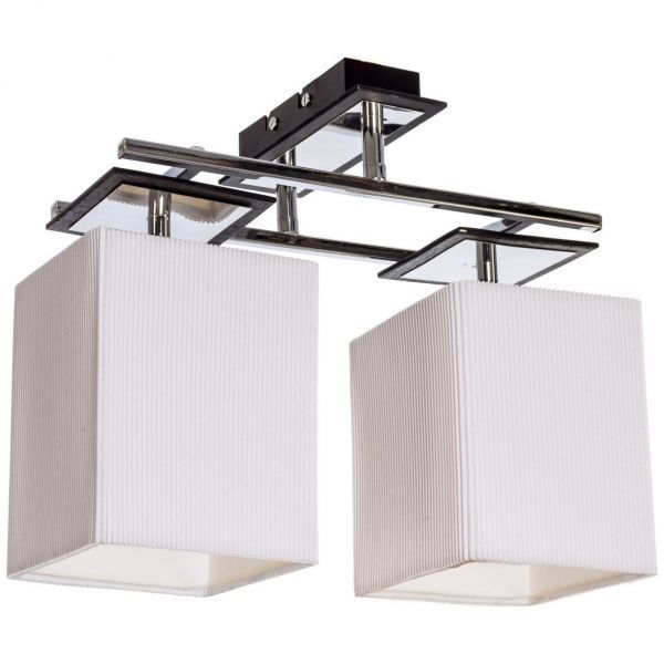 Люстра Еврокаркасы ЭкономСвет 2700/2A BK+CR WT