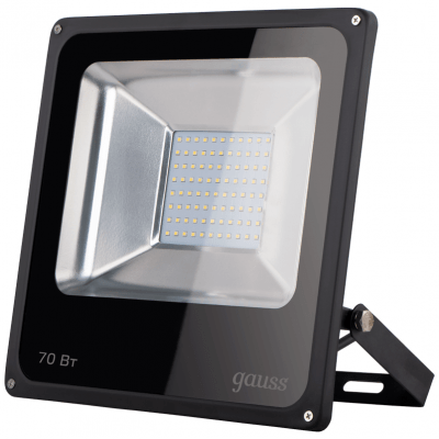 Прожектор светодиодный Gauss 613100370 LED 70W IP65 6500К черный