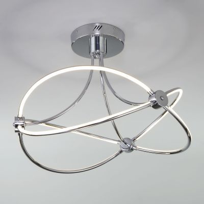 Умный потолочный светильник Eurosvet Petto 90246/6 хром Smart