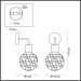 Бра Odeon Light 5026/1W