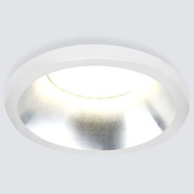 Встраиваемый точечный светодиодный светильник Elektrostandard 15269/LED 3W 4200K белый/сатин никель