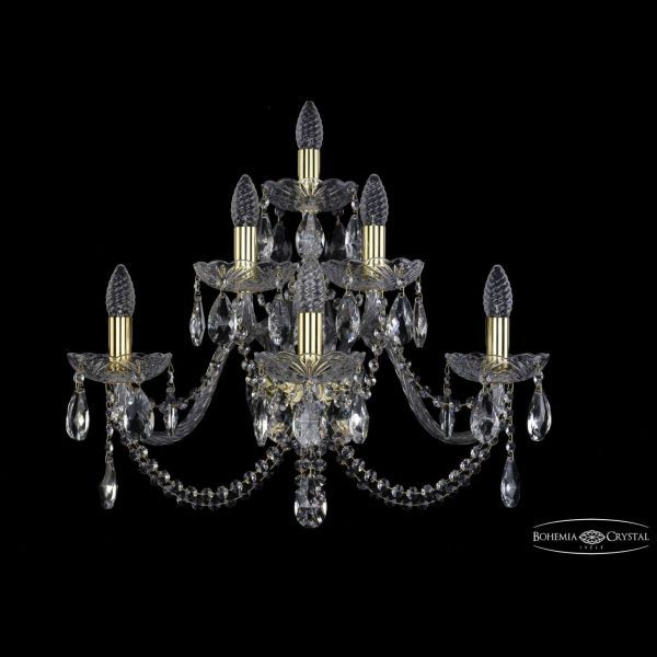 Бра Bohemia Ivele Crystal 1402B/3+2+1/240/XL/G