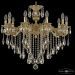 Люстра бронзовая 71202/10/250 B G Bohemia Ivele Crystal