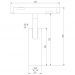 Slim Magnetic Умный трековый светильник 7W 2700-6500K Dim Cubo (латунь) Elektrostandard