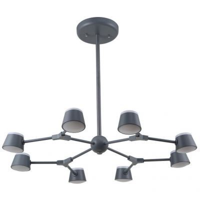 Подвесная люстра Crystal Lux MADRID SP8 GRAY Madrid