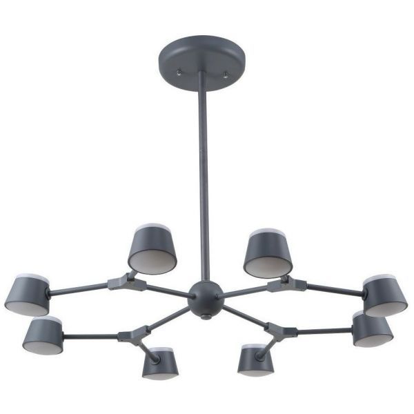 Подвесная люстра Crystal Lux MADRID SP8 GRAY Madrid