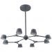 Подвесная люстра Crystal Lux MADRID SP8 GRAY Madrid