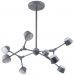 Подвесная люстра Crystal Lux MADRID SP8 GRAY Madrid