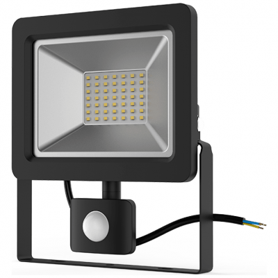 Прожектор светодиодный Gauss 628511350 LED 50W IP65 6500К с датчиком движения