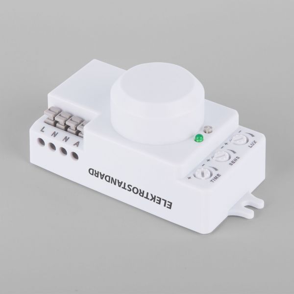 Микроволновый датчик движения Elektrostandard SNS-M-13 MCW 1200W R10m Белый