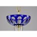 Хрустальная люстра 1309/5/165 Ni Cl/Clear-Blue/H-1H Bohemia Ivele Crystal