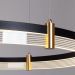 Подвесной светодиодный светильник Arte Lamp A2185SP-3BK